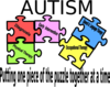 Autism Puzzle Logo Clip Art