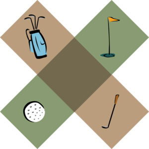 Golfing Clip Art