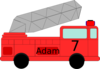 Firetruck 3 Clip Art
