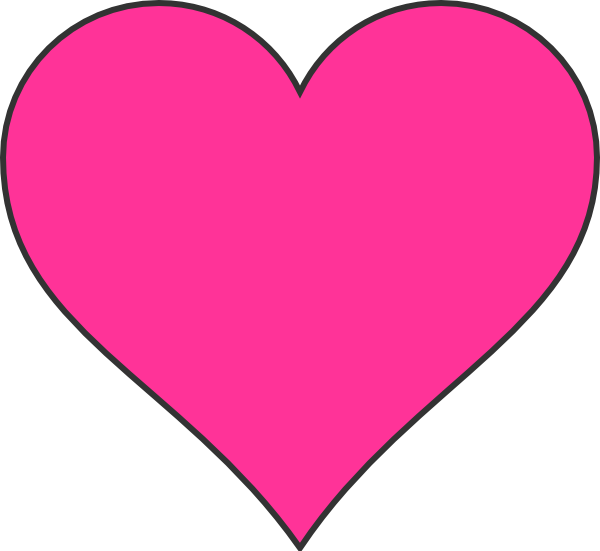 pink heart clip art free - photo #33