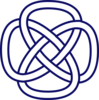 Celtic Knot Navy Clip Art