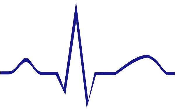 Ekg Tcc Blue Clip Art At Clker Vector Clip Art Online Royalty