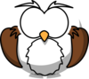 Blank Owl Clip Art