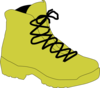 Army Boot Tan Clip Art