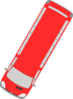 Red Bus - 240 Clip Art