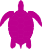 Pink Sea Turtle Clip Art