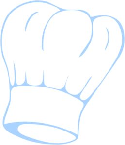 Chef Hat Blue Clip Art