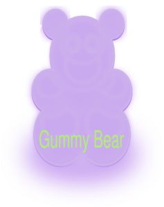 Gummy Bear4 Clip Art