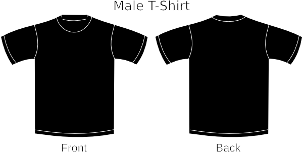 plain shirt images front and back