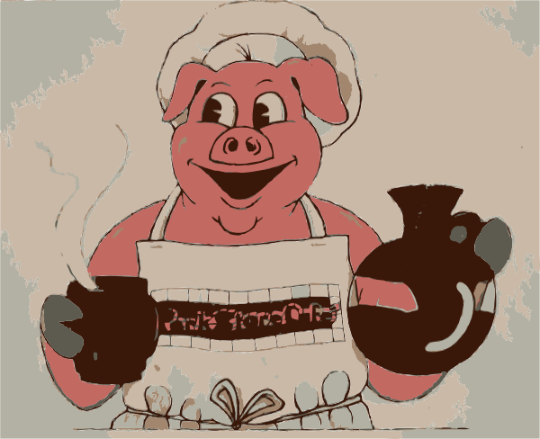 free clipart pig chef - photo #37