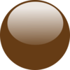 Bubble Brown Icon Clip Art