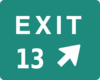 Exit13 Clip Art