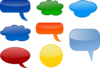 Speech Bubbles Clip Art