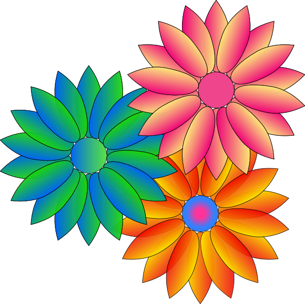 clip art free daisy flower - photo #42