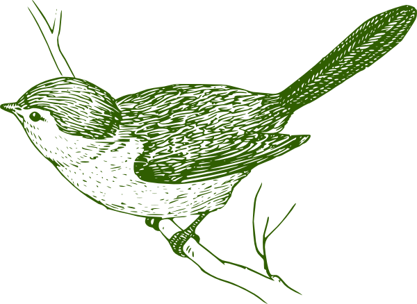 green bird clipart - photo #24