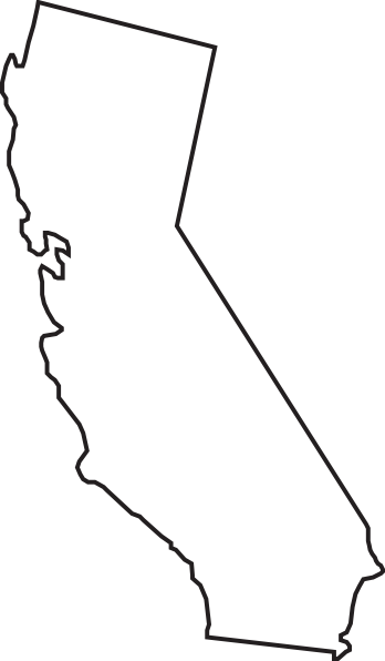 clip art california map - photo #18