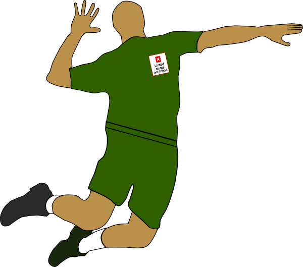 volleyball player clipart - photo #25