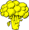 Yelow Brocolli Clip Art