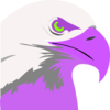 Purple Eagle Clip Art