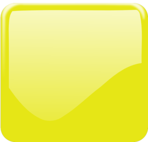 Yellow Glossy Button Clip Art