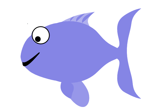 clipart blue fish - photo #18