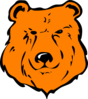 Orange Bear Clip Art