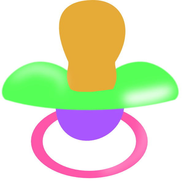baby pacifier clipart free - photo #9