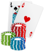 Cards And Chips Clip Art
