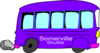 Somerville Purple Bus Clip Art