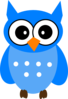 Blue Owl Clip Art