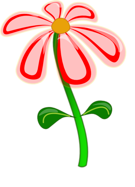 clipart cartoon flowers - photo #5