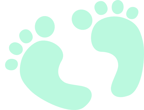 clipart of baby feet - photo #9