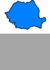 Romania Blue Clip Art