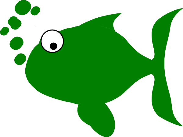 green fish clip art - photo #1