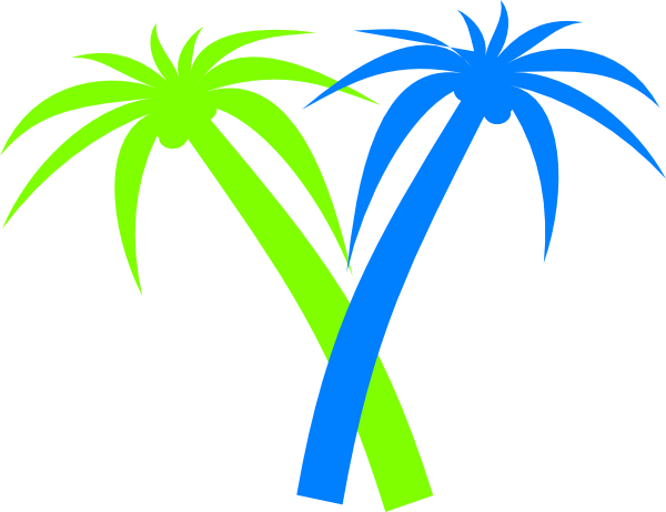 free clip art cartoon palm trees - photo #6