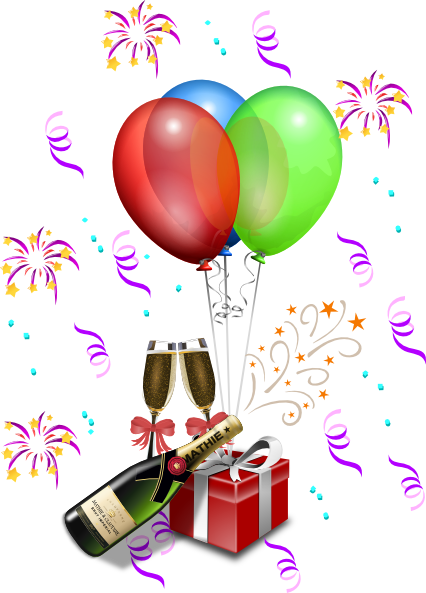 clip art balloons celebration - photo #30