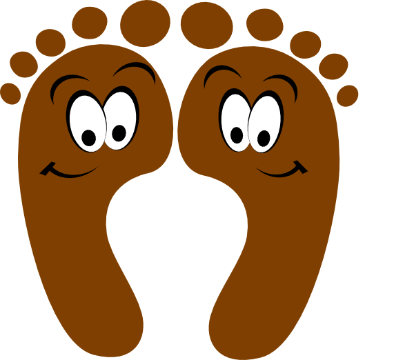 cartoon feet clipart - photo #2