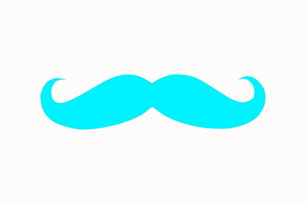 green mustache clip art - photo #10