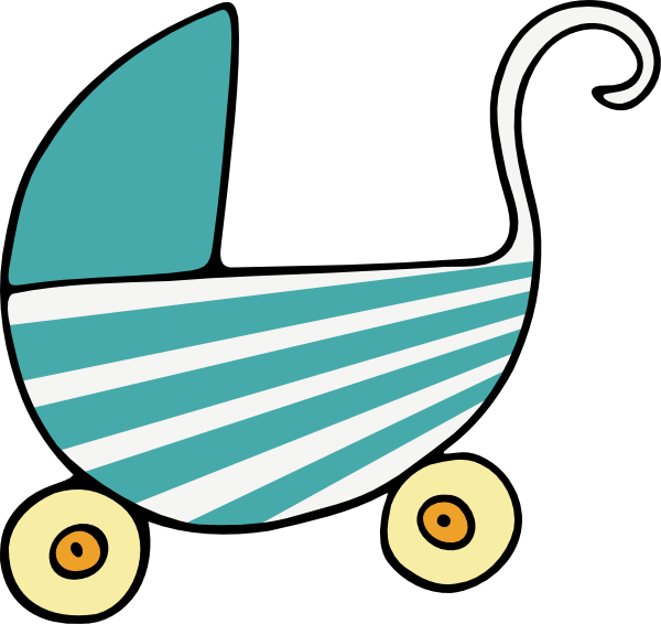 clipart baby carriage - photo #25