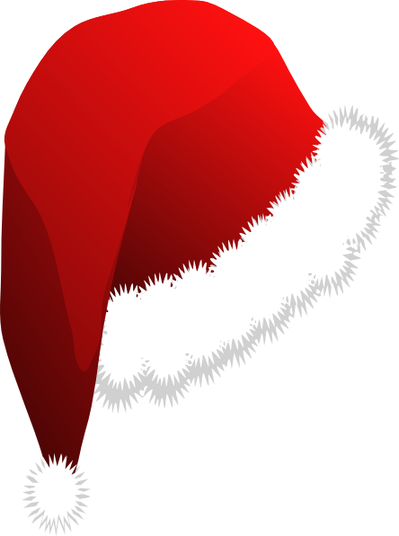 santa hat clipart transparent - photo #14