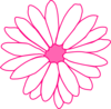 Pink Flower Baby Clip Art