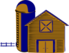 Gold Barn Clip Art