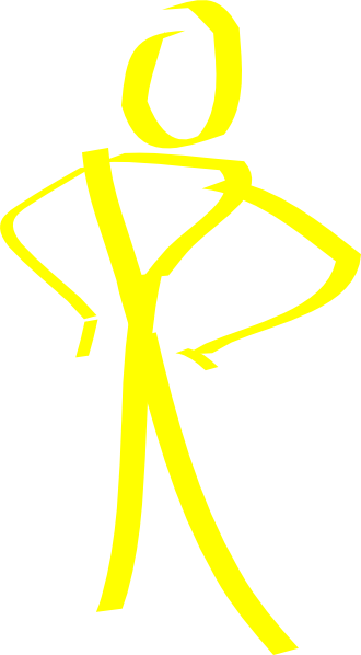 yellow man clipart - photo #25