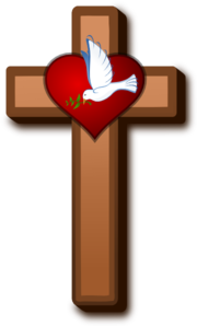 cross holy clip clipart vector cliparts dove communion royalty christian religious spirit crosses bread domain heart clker church hearts library