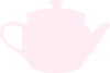 Pink Tea Pot Clip Art