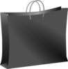 Black Shopping Bag Clip Art
