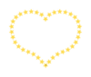 Star Hearts Clip Art