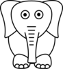 White Elephant Clip Art