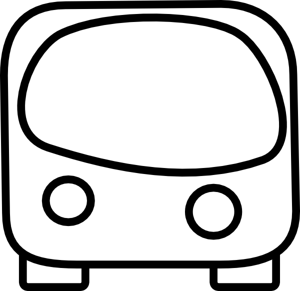 Front Of A Bus Outline Clip Art At Clker Com Vector Clip Art Online Royalty Free Public Domain Free icons of bus outline in various ui design styles for web, mobile, and graphic design projects. clker