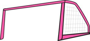 Goal Pinker Open Clip Art